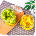 Glass Spice Jars Set 1500Ml Leak Proof Rubber Gasket Airtight Canisters Food Storage Containerclear Glass Candle Jar